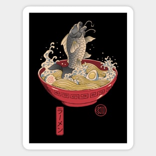 Fish Ramen Magnet